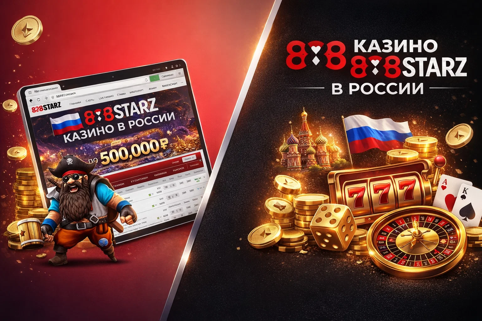 Казино 888старз в России